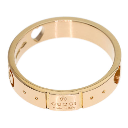 GUCCI Icon Amor #9 Ring K18 Pink Gold Ladies [Used]