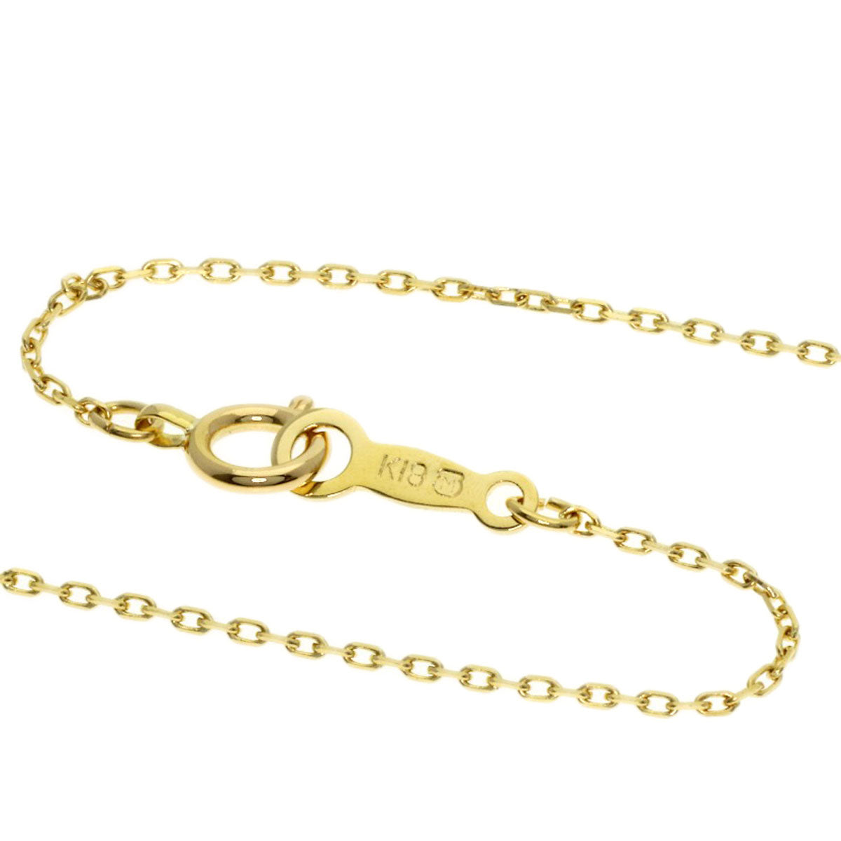 MIKIMOTO Pearl Pearl Diamond Necklace K18 Yellow Gold Ladies [Used]