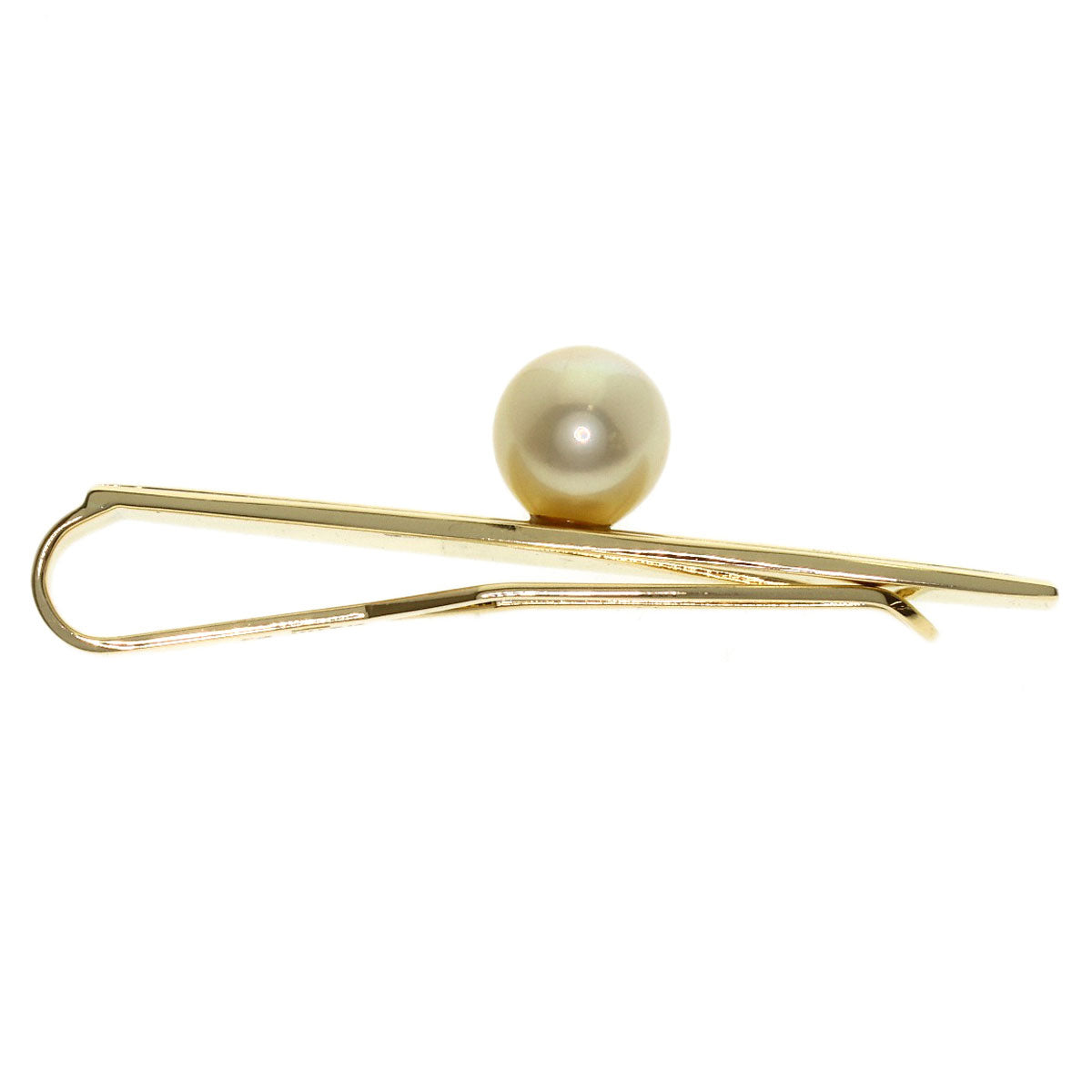 TASAKI Pearl Pearl Tie pin K18 Yellow Gold mens [Used]