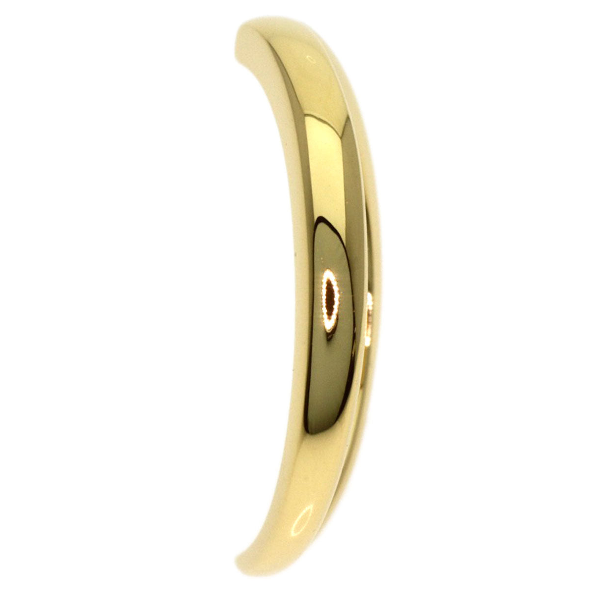 TIFFANY&Co. V band Ring K18 Yellow Gold Ladies [Used]