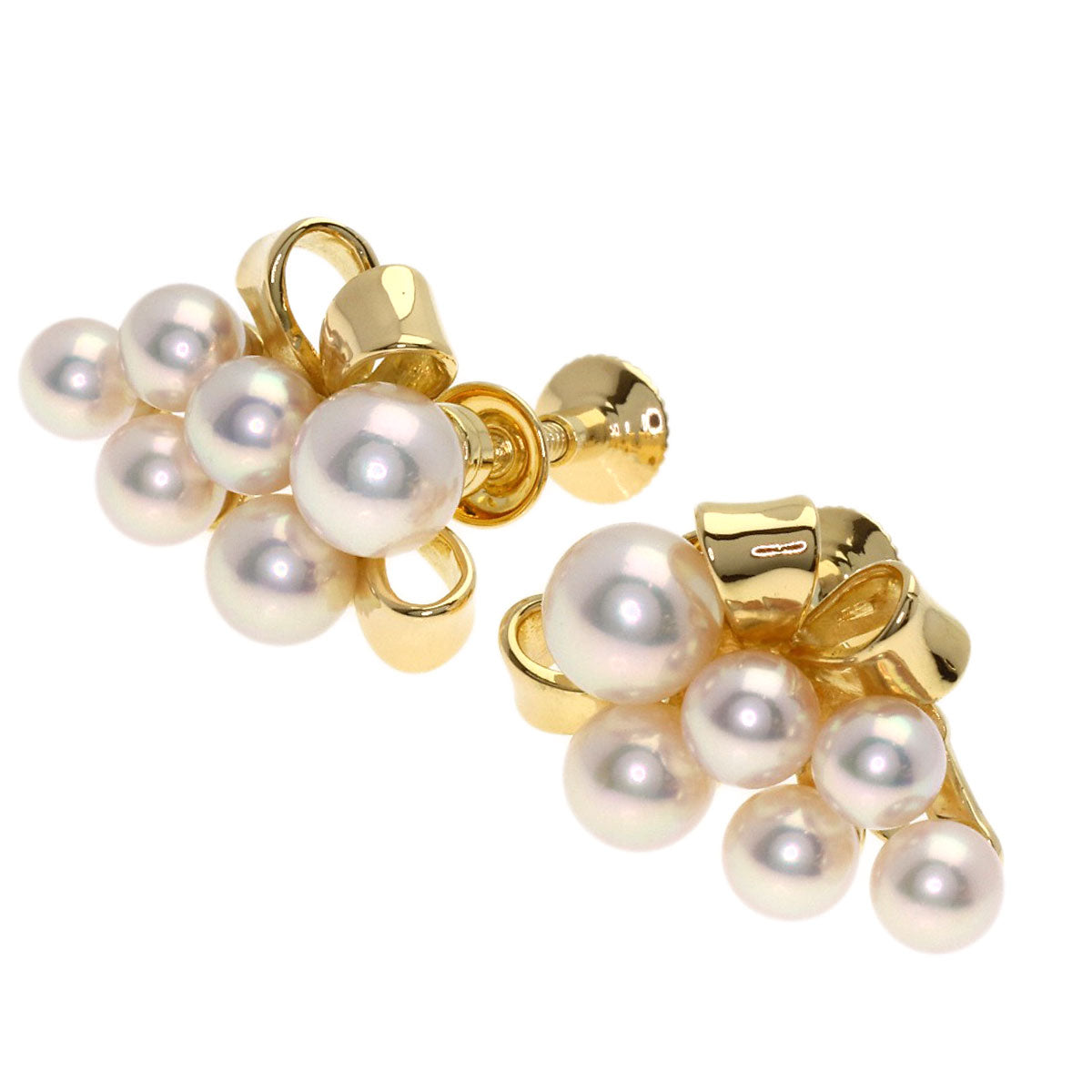 TASAKI Pearl Pearl Earring K18 Yellow Gold Ladies [Used]