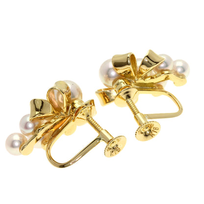 TASAKI Pearl Pearl Earring K18 Yellow Gold Ladies [Used]