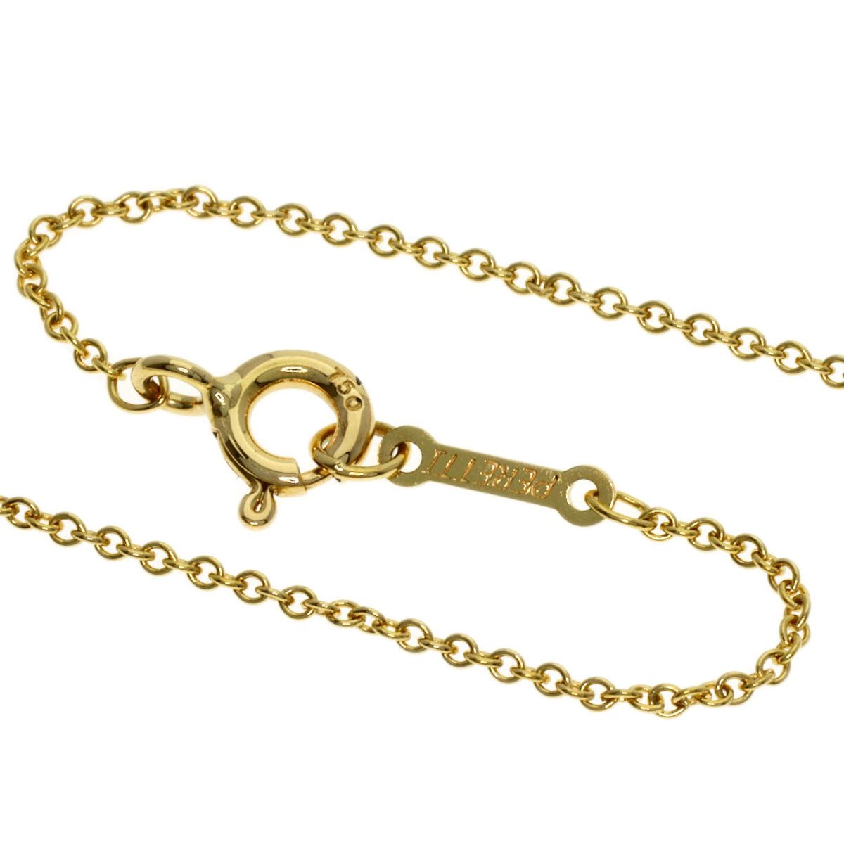 TIFFANY&Co. cross Necklace K18 Yellow Gold Ladies [Used]