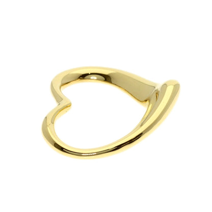 TIFFANY&Co. Open heart Pendant top K18 Yellow Gold Ladies [Used]