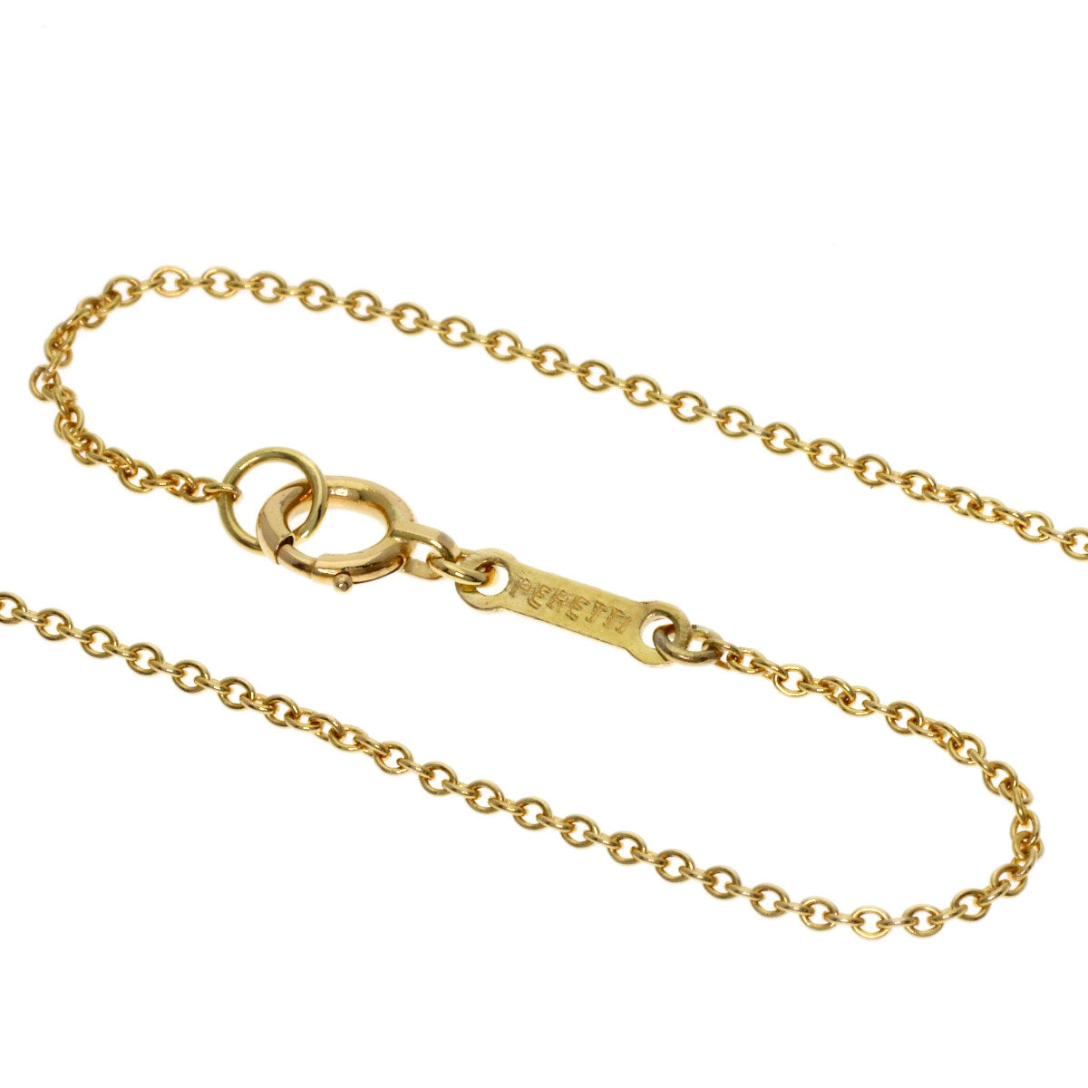 TIFFANY&Co. cross Necklace K18 Yellow Gold Ladies [Used]