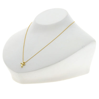 TIFFANY&Co. cross Necklace K18 Yellow Gold Ladies [Used]