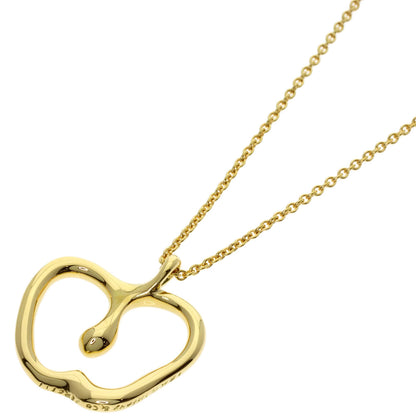 TIFFANY&Co. Apple Necklace K18 Yellow Gold Ladies [Used]