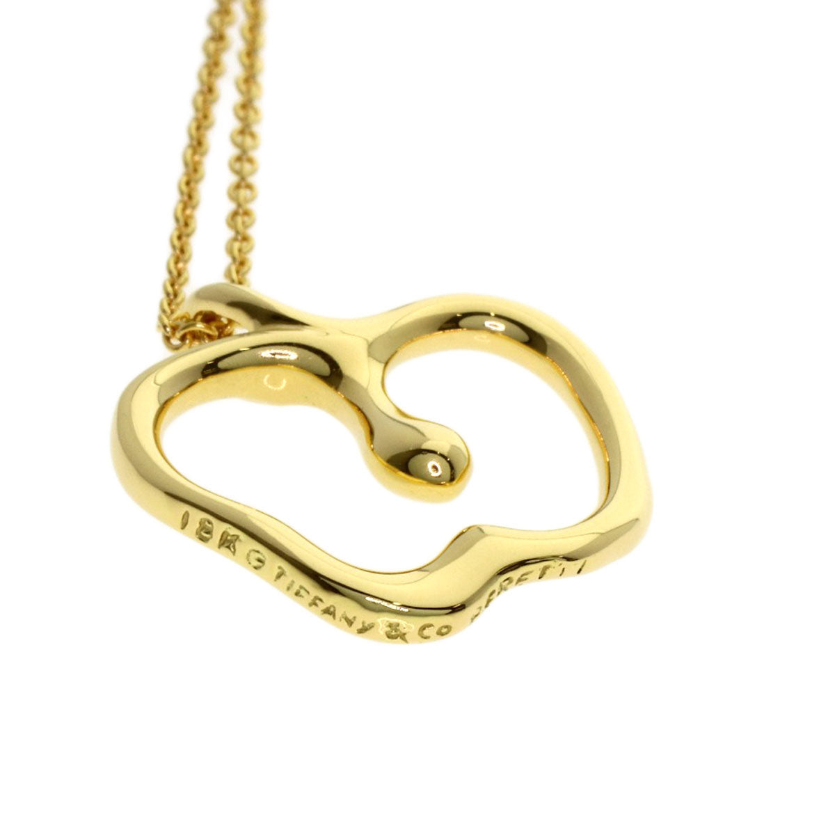 TIFFANY&Co. Apple Necklace K18 Yellow Gold Ladies [Used]