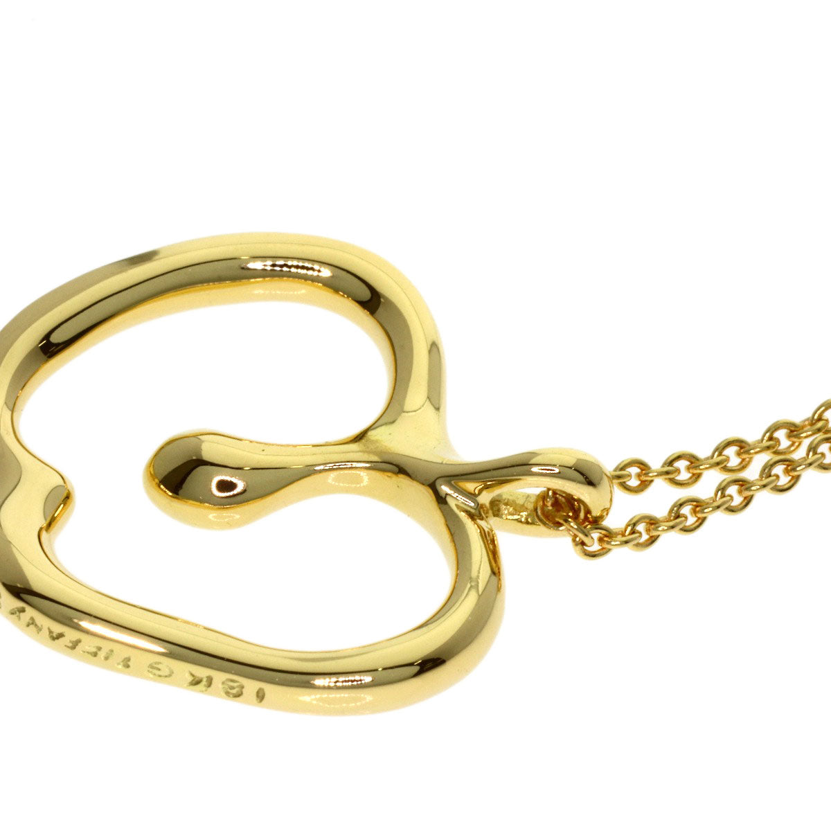 TIFFANY&Co. Apple Necklace K18 Yellow Gold Ladies [Used]