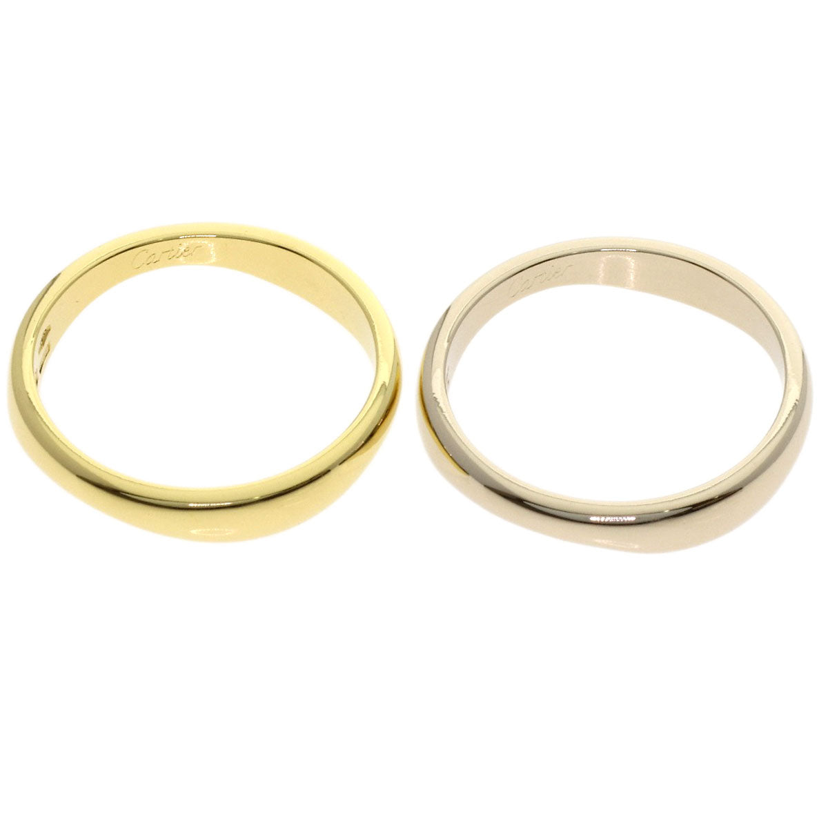 CARTIER Love Me #52 Ring K18 Yellow Gold K18 White GoldLadies [Used]