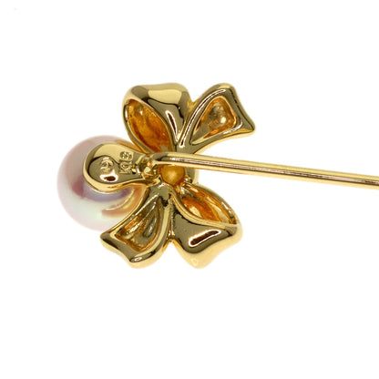 TASAKI Pearl Pearl Brooch K18 Yellow Gold Ladies [Used]