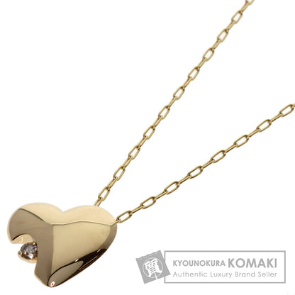 Kashikey Dreaming with a Heart Brown Diamond Necklace K18BG K18 White GoldLadies [Used]