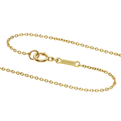TIFFANY&Co. Open heart Necklace K18 Yellow Gold Ladies [Used]
