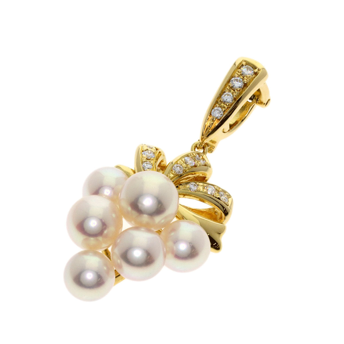 TASAKI Pearl Pearl Pendant top K18 Yellow Gold Ladies [Used]