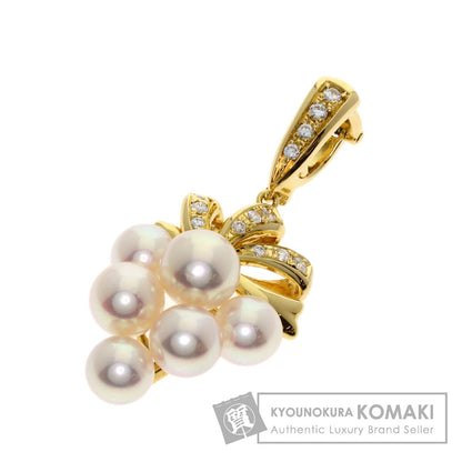 TASAKI Pearl Pearl Pendant top K18 Yellow Gold Ladies [Used]