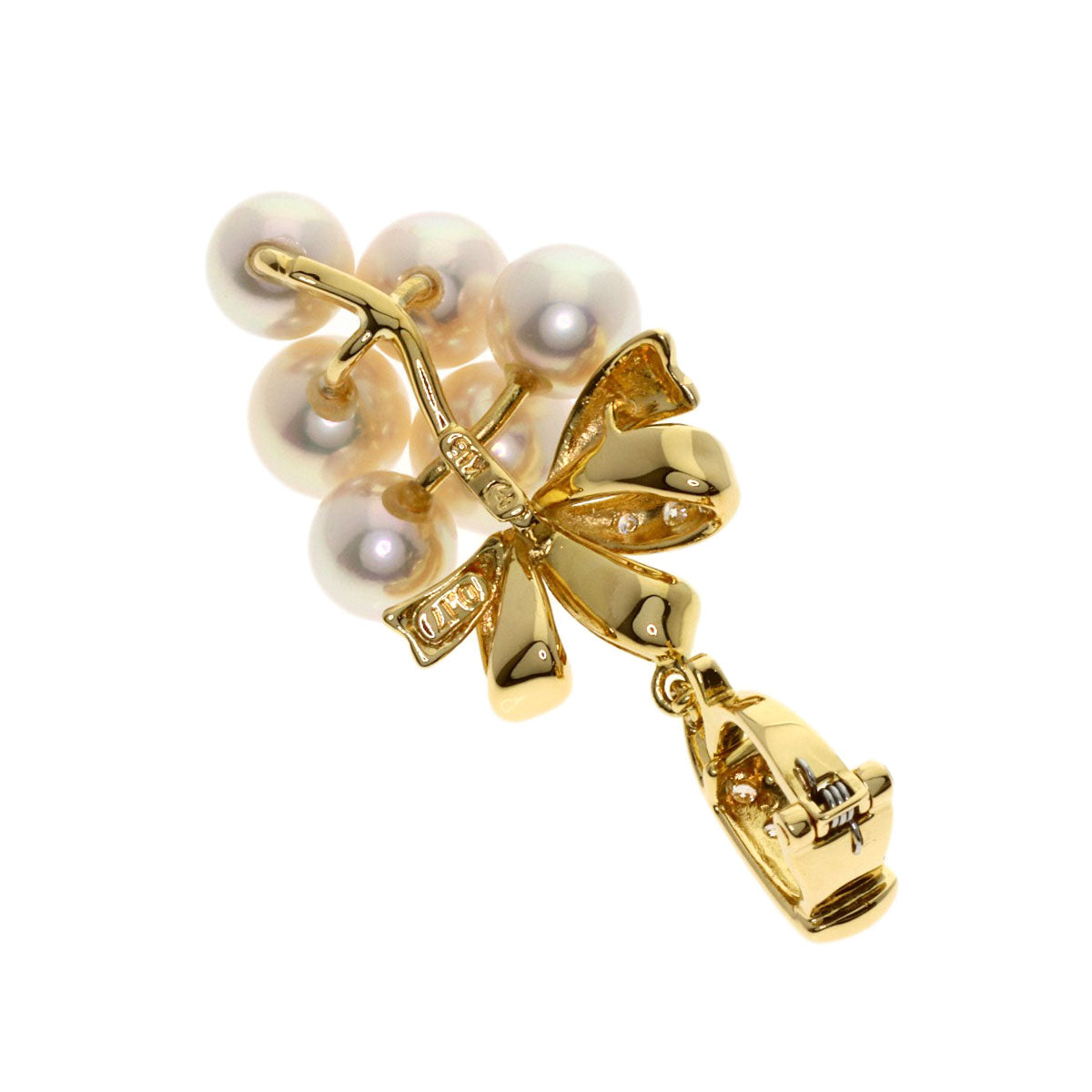 TASAKI Pearl Pearl Pendant top K18 Yellow Gold Ladies [Used]