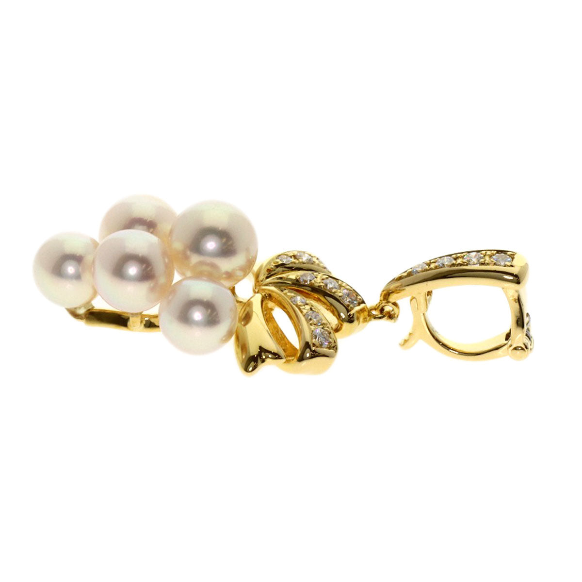 TASAKI Pearl Pearl Pendant top K18 Yellow Gold Ladies [Used]