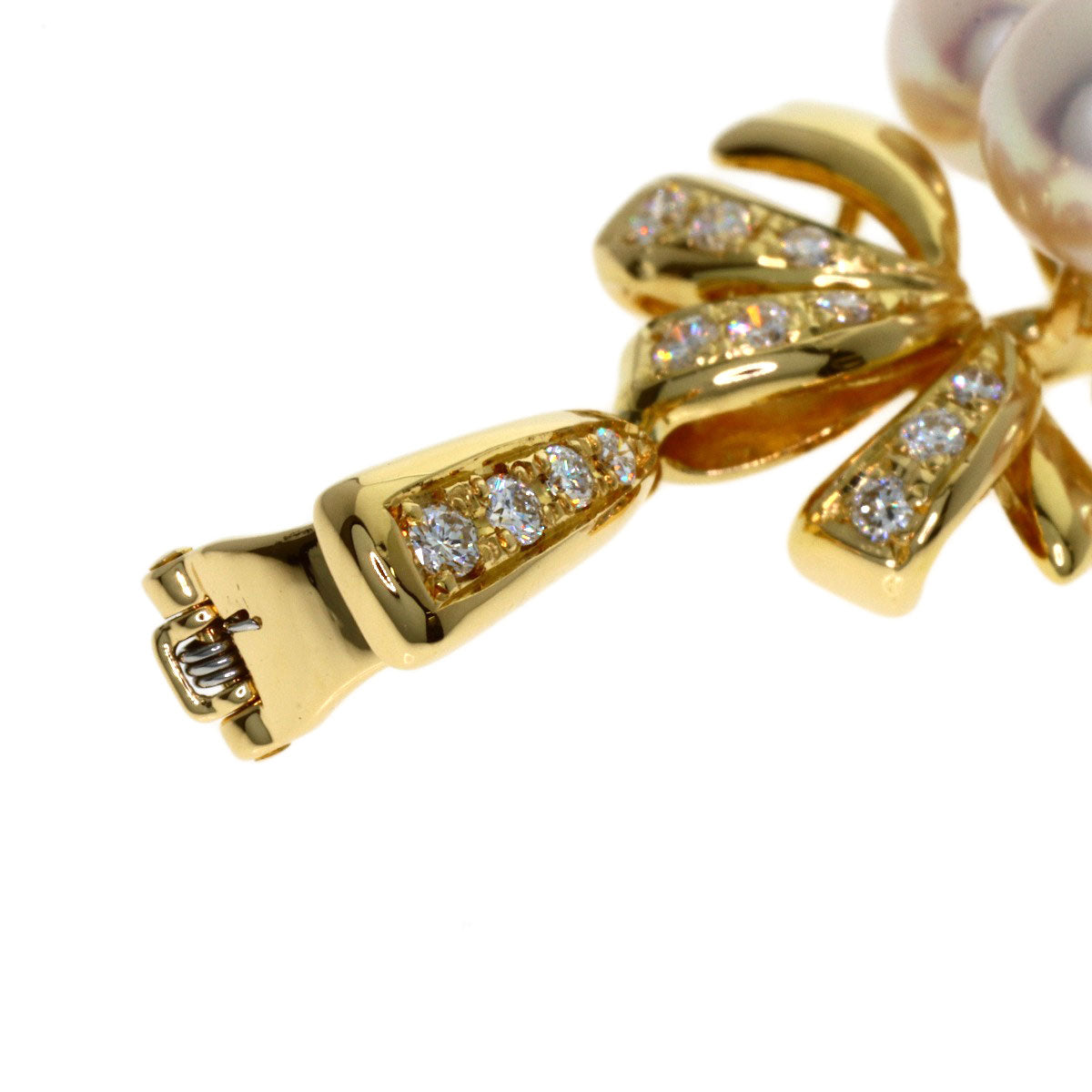 TASAKI Pearl Pearl Pendant top K18 Yellow Gold Ladies [Used]