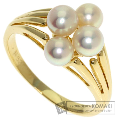 MIKIMOTO Pearl Pearl Ring K14 Yellow Gold Ladies [Used]