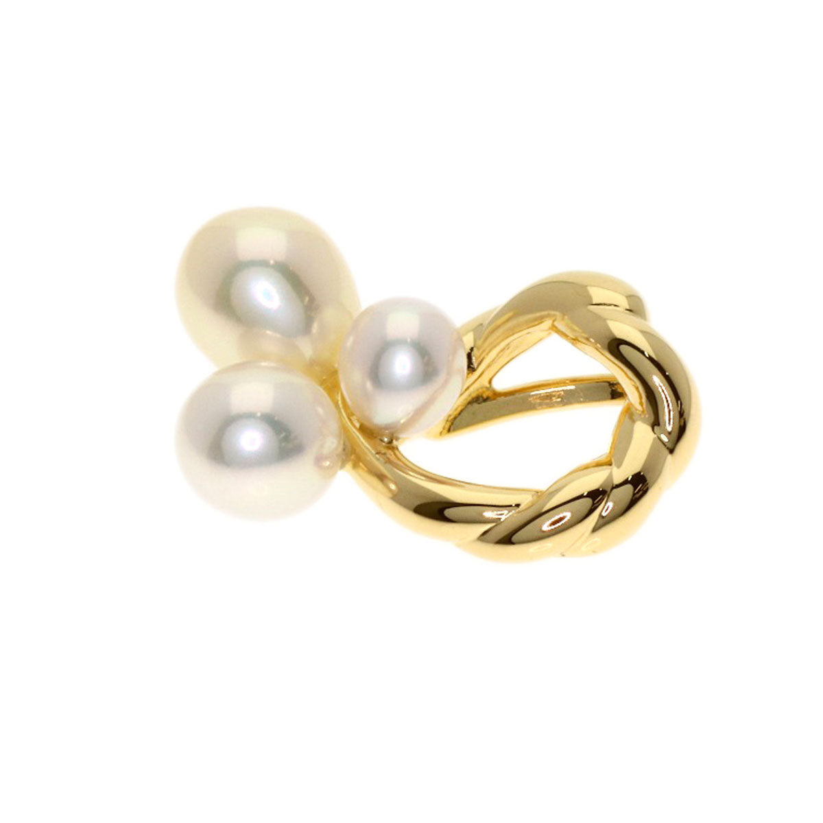 TASAKI Pearl Pearl Pendant top K18 Yellow Gold Ladies [Used]