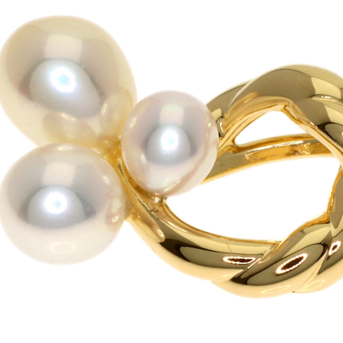 TASAKI Pearl Pearl Pendant top K18 Yellow Gold Ladies [Used]