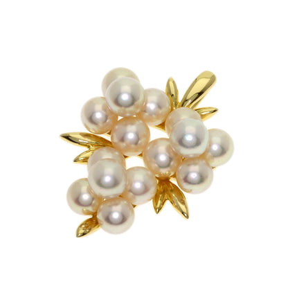 TASAKI Pearl Pearl Pendant top K18 Yellow Gold Ladies [Used]