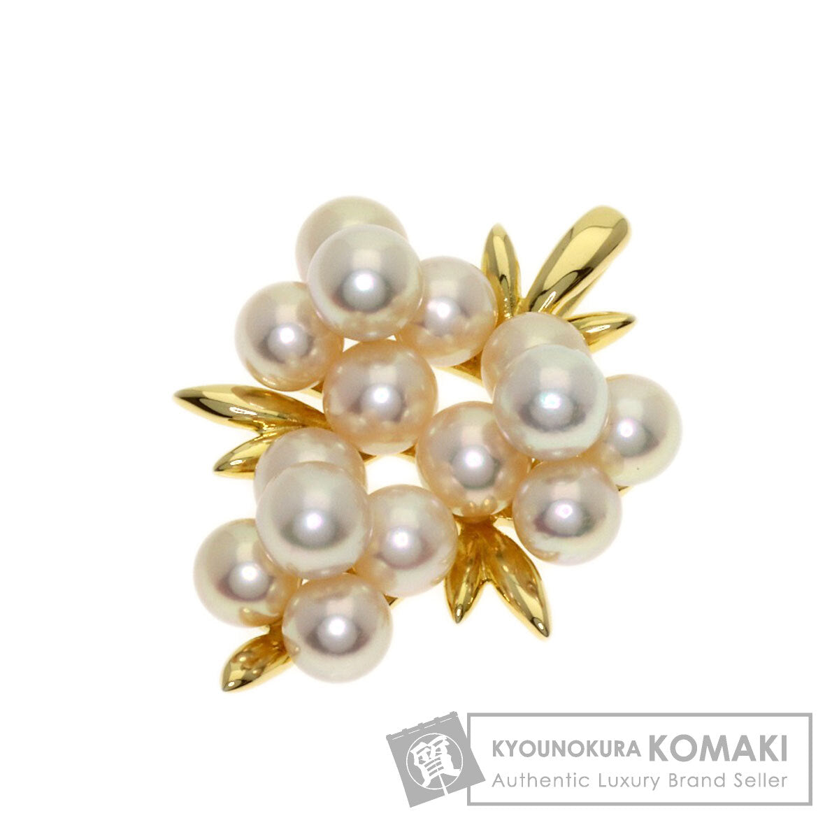 TASAKI Pearl Pearl Pendant top K18 Yellow Gold Ladies [Used]