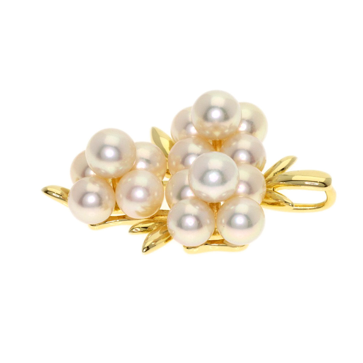 TASAKI Pearl Pearl Pendant top K18 Yellow Gold Ladies [Used]