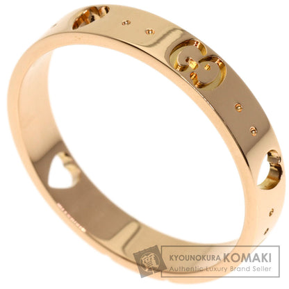 GUCCI Icon Amor #21 Ring K18 Pink Gold Ladies [Used]