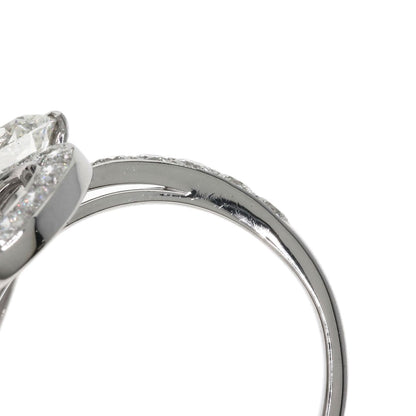 CARTIER Apsara Diamond Ring K18 White Gold Ladies [Used]