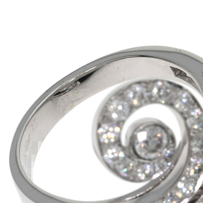 CARTIER Apsara Diamond Ring K18 White Gold Ladies [Used]