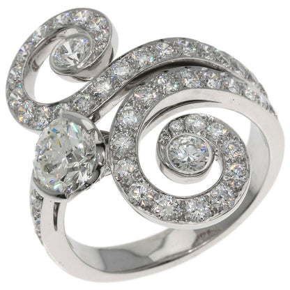 CARTIER Apsara Diamond Ring K18 White Gold Ladies [Used]