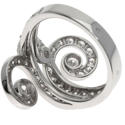 CARTIER Apsara Diamond Ring K18 White Gold Ladies [Used]