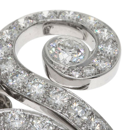 CARTIER Apsara Diamond Ring K18 White Gold Ladies [Used]