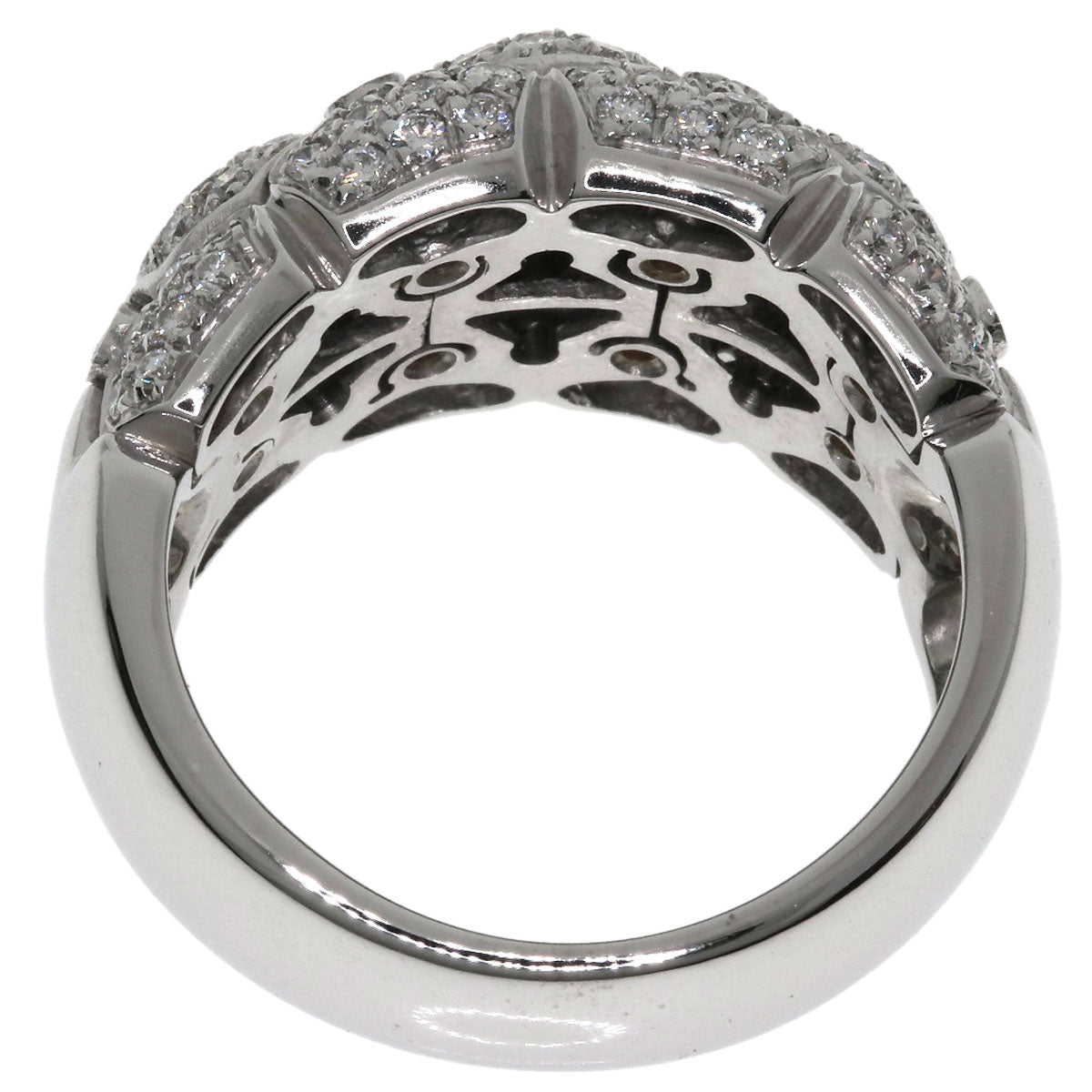 PIAGET Gransea Diamond #55 Ring K18 White Gold Ladies [Used]