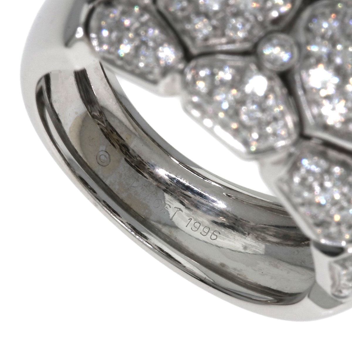 PIAGET Gransea Diamond #55 Ring K18 White Gold Ladies [Used]