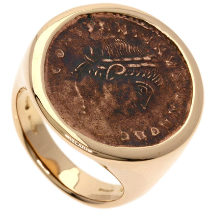BVLGARI Monate Ring K18 Pink Gold Ladies [Used]