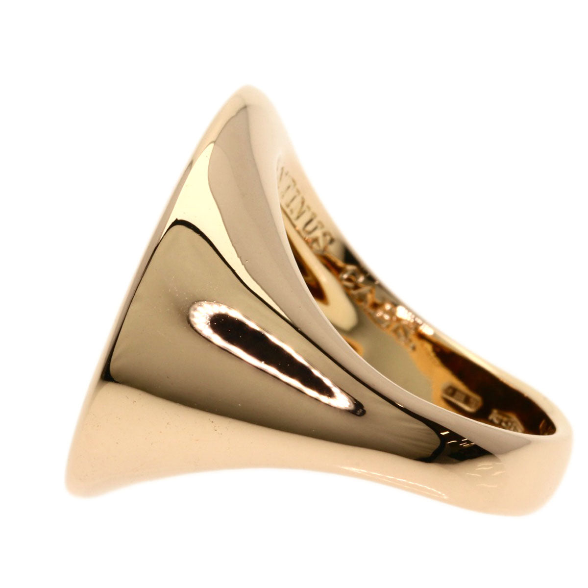 BVLGARI Monate Ring K18 Pink Gold Ladies [Used]