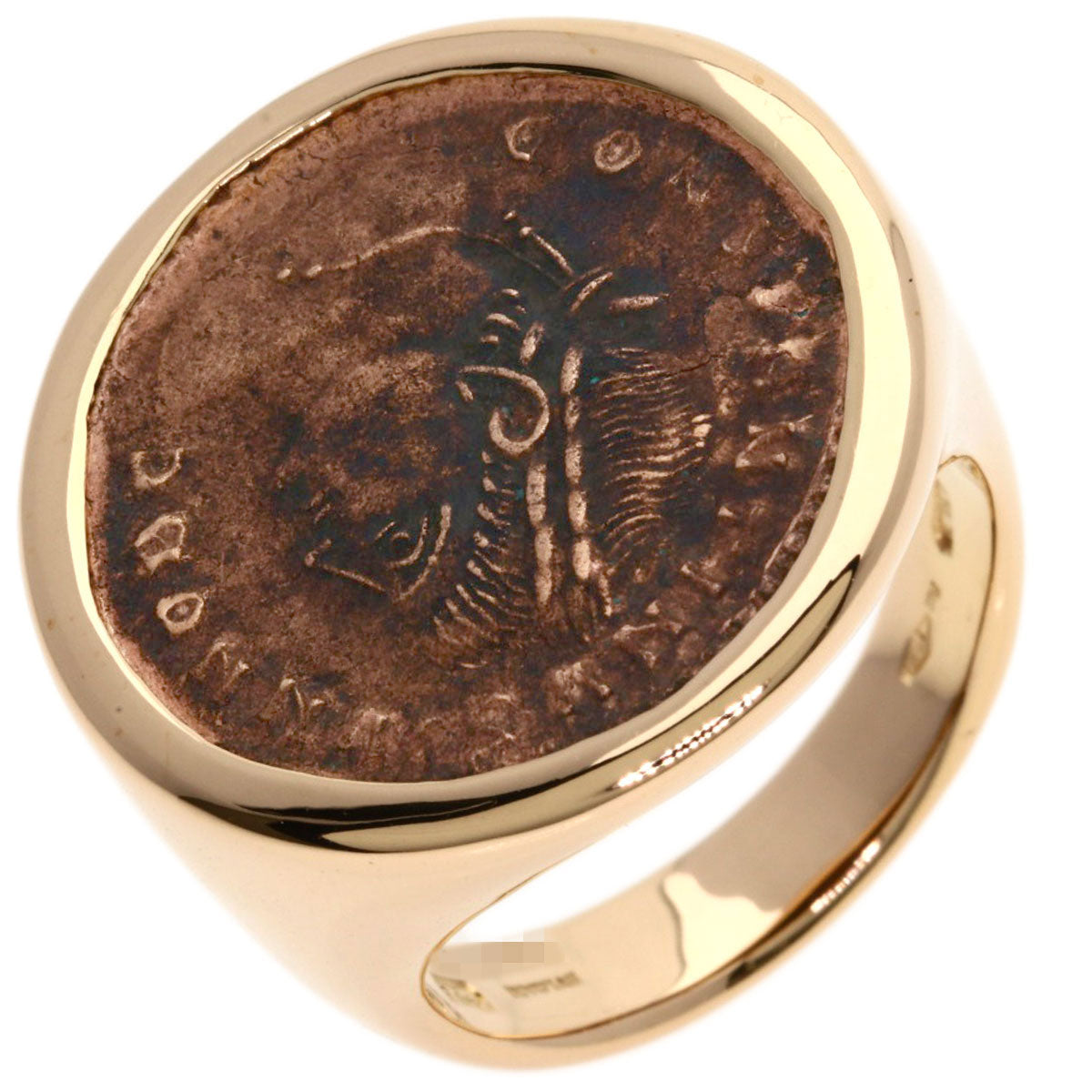 BVLGARI Monate Ring K18 Pink Gold Ladies [Used]
