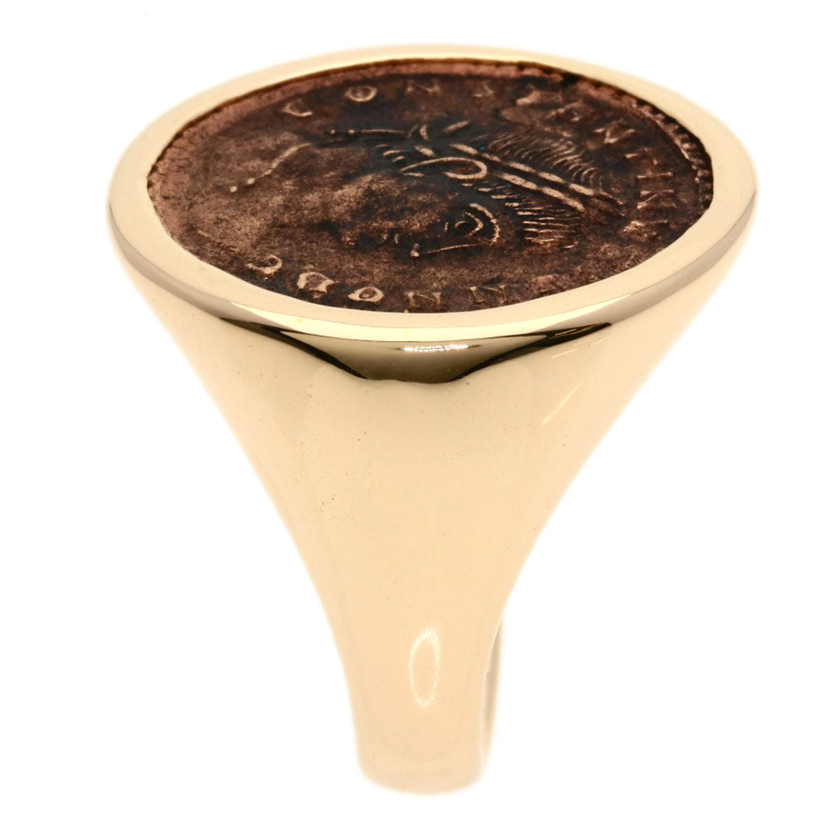 BVLGARI Monate Ring K18 Pink Gold Ladies [Used]