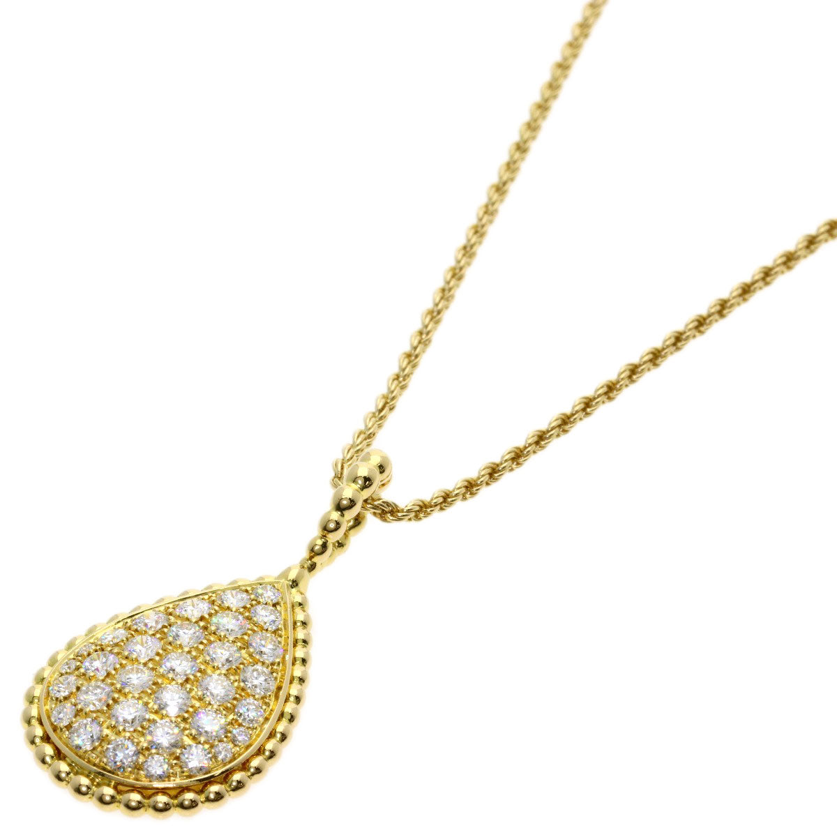 Boucheron Serpent Bohème Large Diamond Necklace K18 Yellow Gold Ladies [Used]