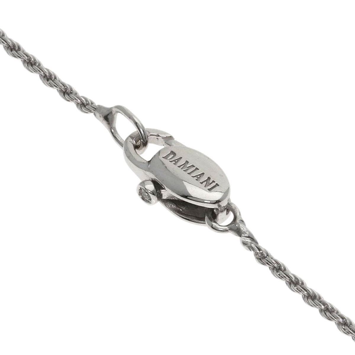 Damiani Bell Epoch Sapphire Diamond Necklace K18 White Gold Ladies [Used]
