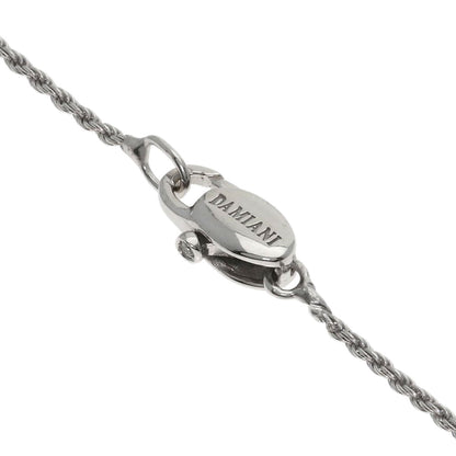 Damiani Bell Epoch Sapphire Diamond Necklace K18 White Gold Ladies [Used]