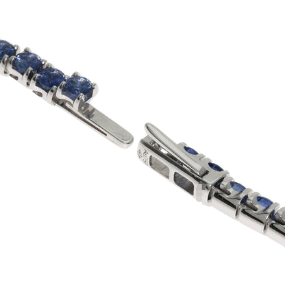 CARTIER Essential Line Sapphire Necklace K18 White Gold Ladies [Used]