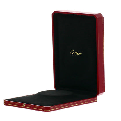 CARTIER Essential Line Sapphire Necklace K18 White Gold Ladies [Used]