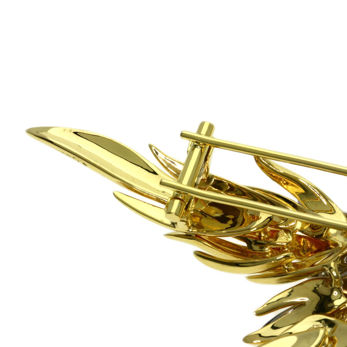 TIFFANY&Co. Jean Schlumberger Diamond Brooch K18 Yellow Gold Ladies [Used]