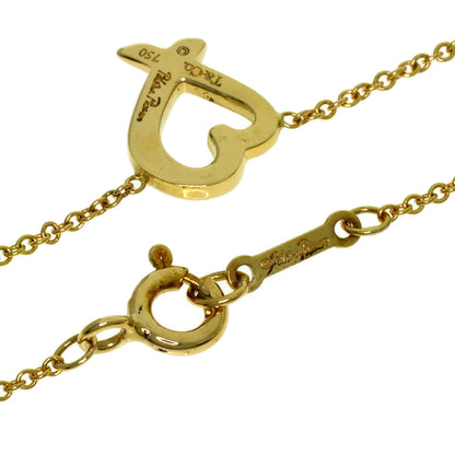TIFFANY&Co. Loving heart Necklace K18 Yellow Gold Ladies [Used]
