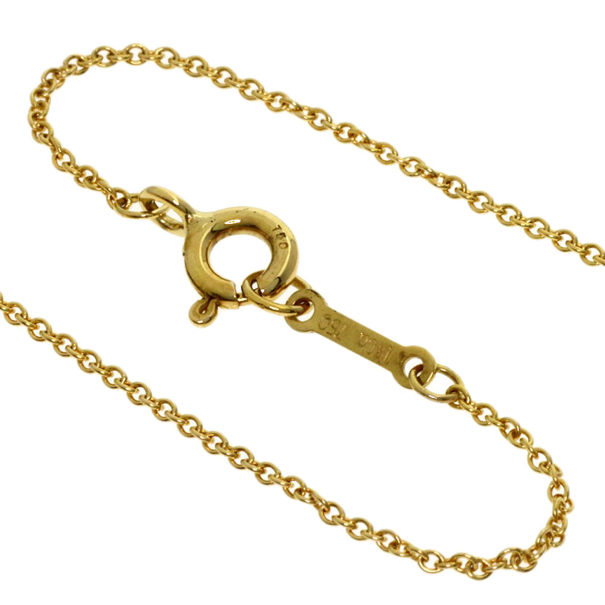 TIFFANY&Co. Loving heart Necklace K18 Yellow Gold Ladies [Used]