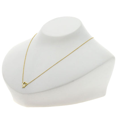 TIFFANY&Co. Loving heart Necklace K18 Yellow Gold Ladies [Used]