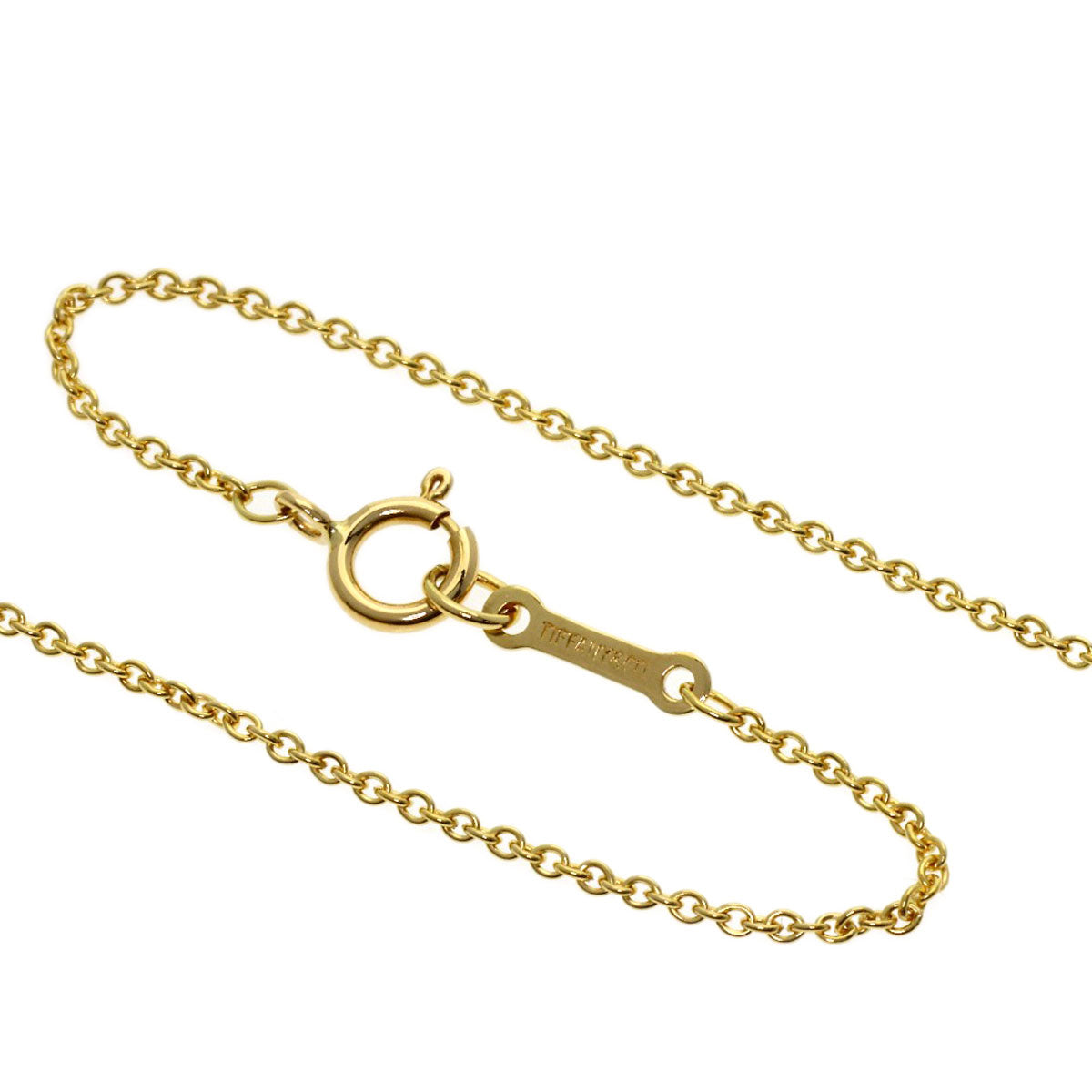 TIFFANY&Co. Loving heart Necklace K18 Yellow Gold Ladies [Used]